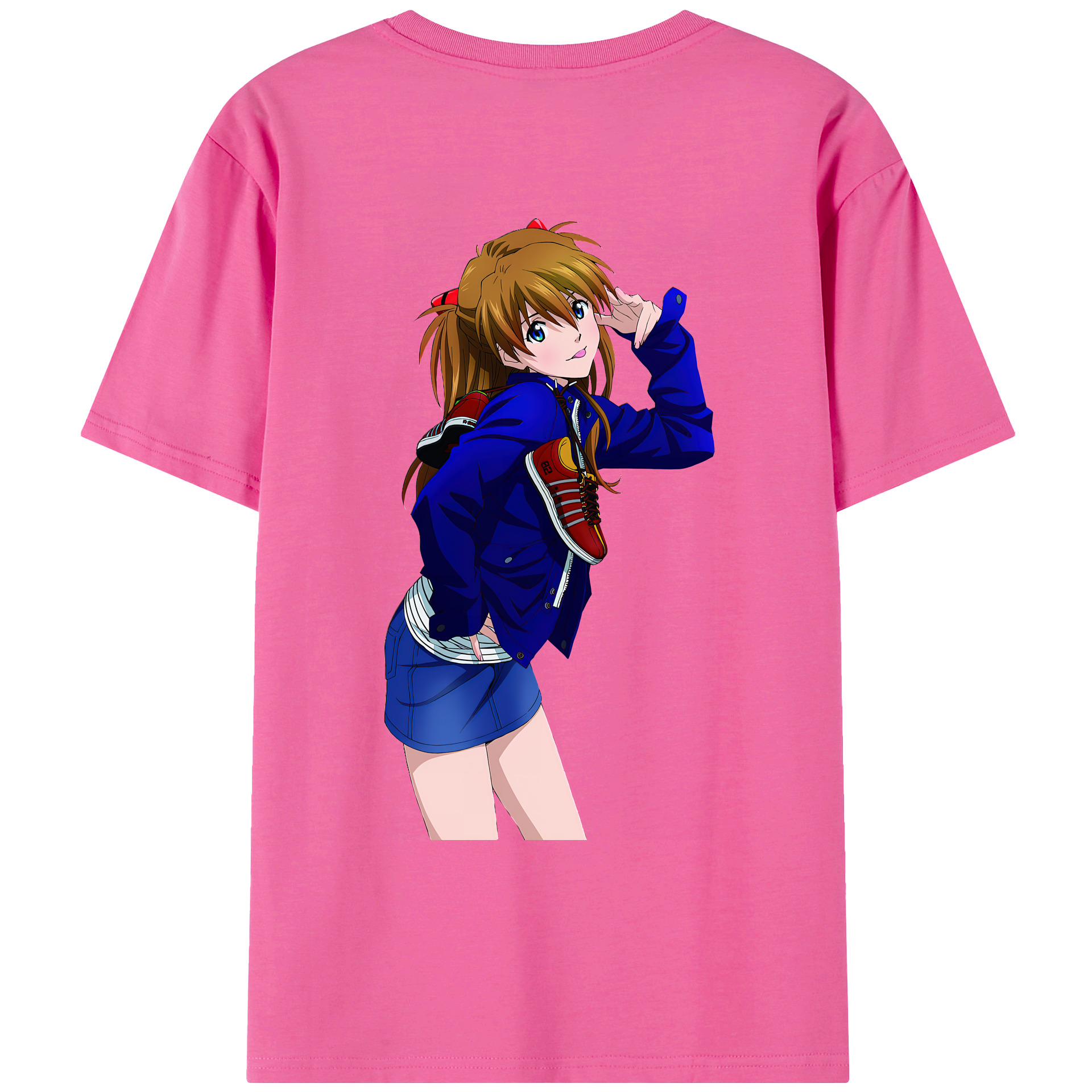 （画像用） EVA 新世紀エヴァンゲリオン レディース半袖Tシャツ(バックプリント)